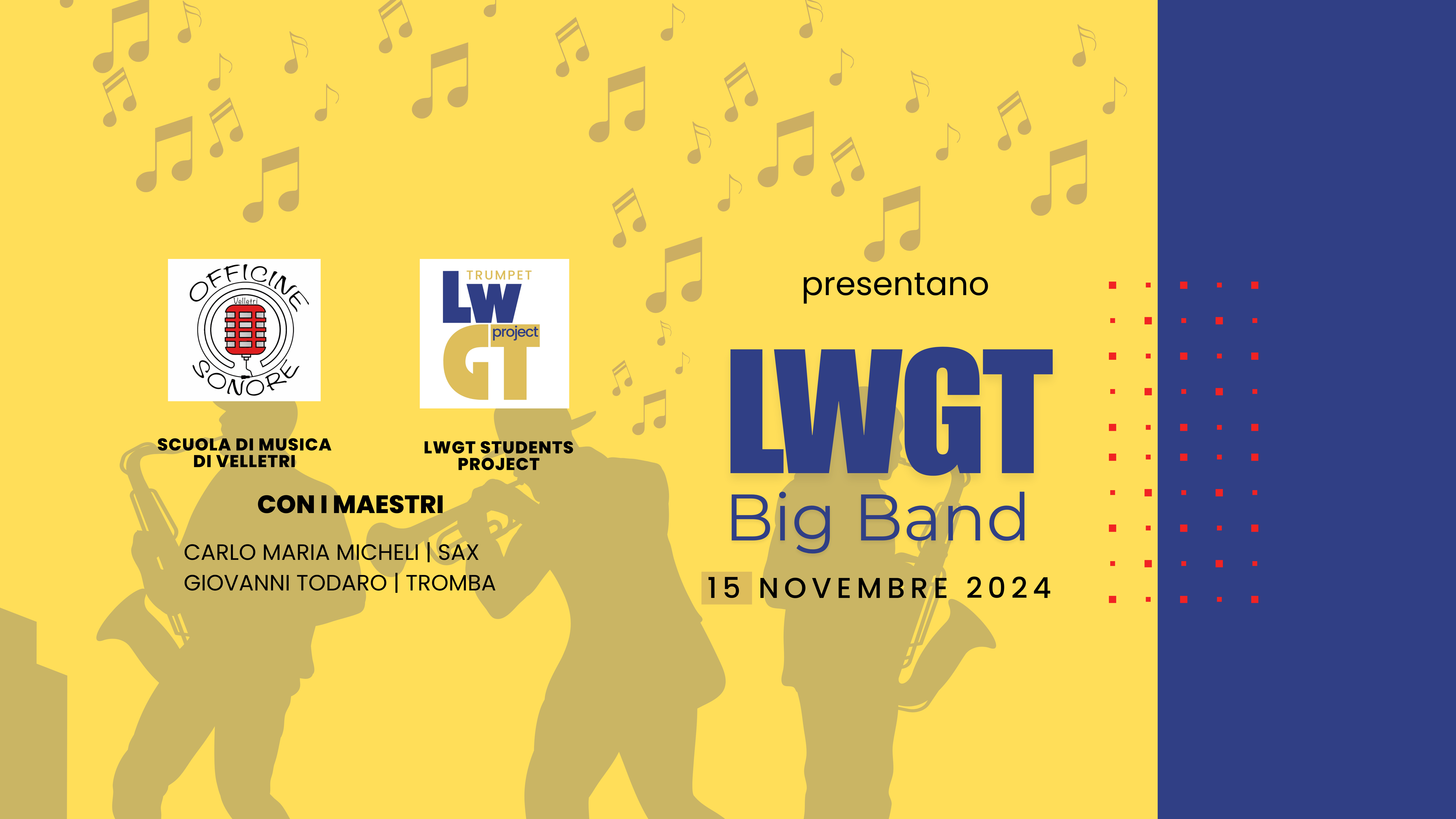 LWGT BIG BAND SUL PALCO A VELLETRI!